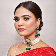 Kundan Choker Set 3493-79 - Dazzles Jewellery