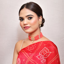 Kundan Choker Set 1485-31 - Dazzles Jewellery