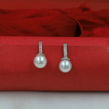 Light Pearl Zircon/AD Earring 16273-69