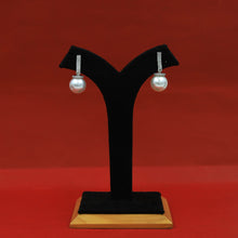 Light Pearl Zircon/AD Earring 16273-69