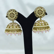 Pink Antique Polish Earrings 10066-5471