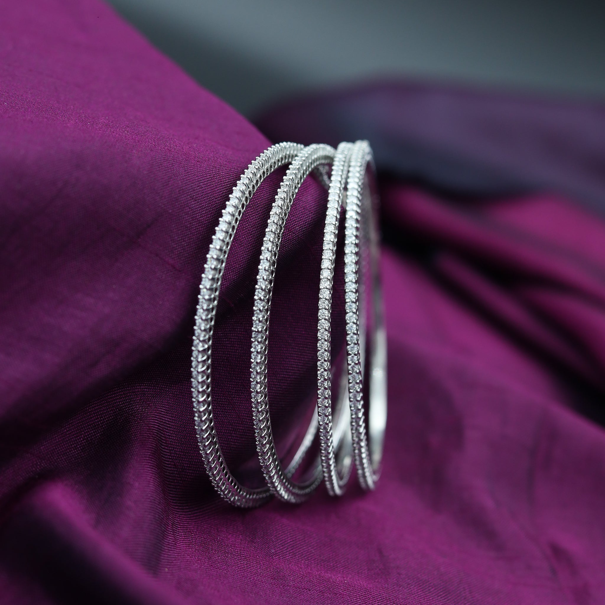Zircon/AD Bangles/Kada 8665-08