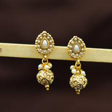 3 Line Jadau Pearl Necklace Set 13629-21