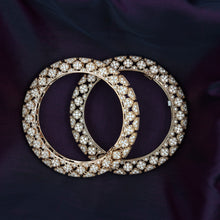 Rose Gold Plated Designer Bangles/Kada 11120-7055