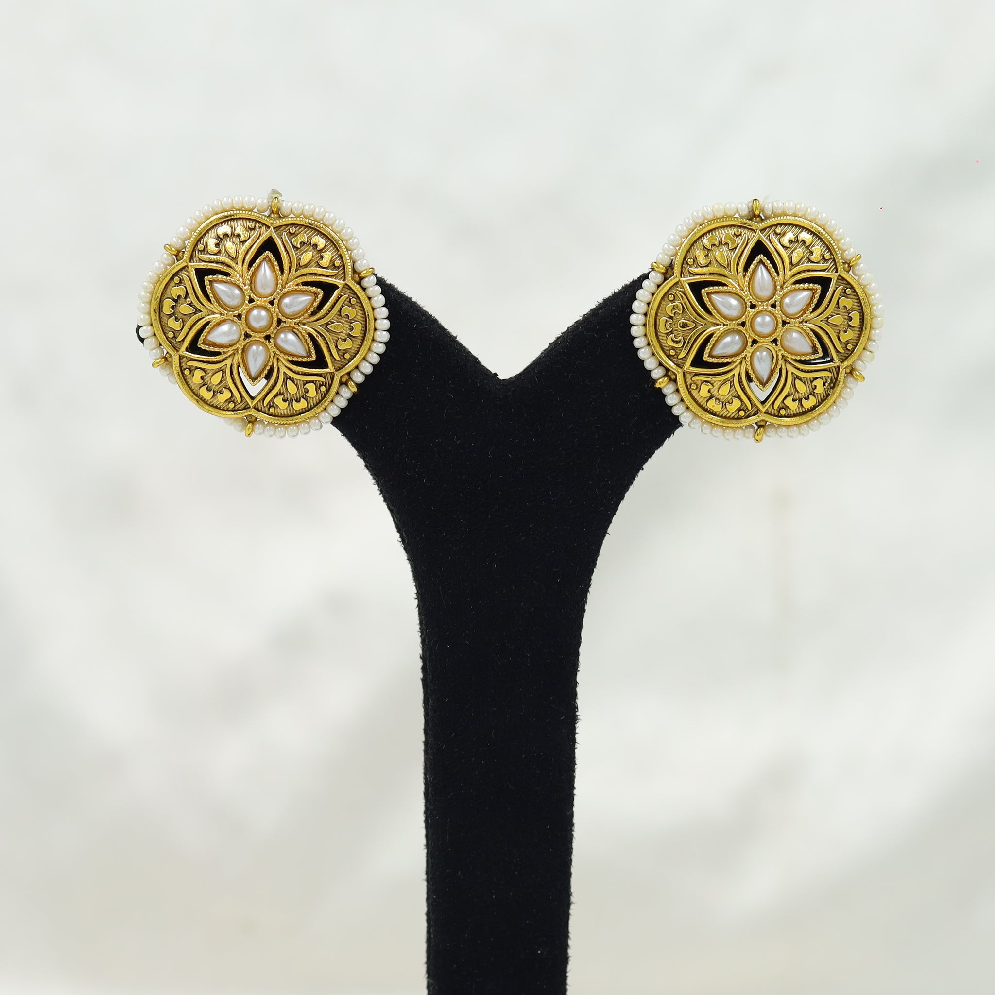 Gold Look Earring  19133-6315
