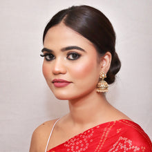 Jhumki Antique Earring 9354-100 - Dazzles Jewellery