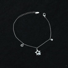 Zircon/AD Charm Bracelet 13286-33