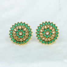 Green Gold Look Earring 18698-5880