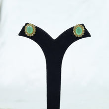 Mint Green Antique Earrings 9614-4574