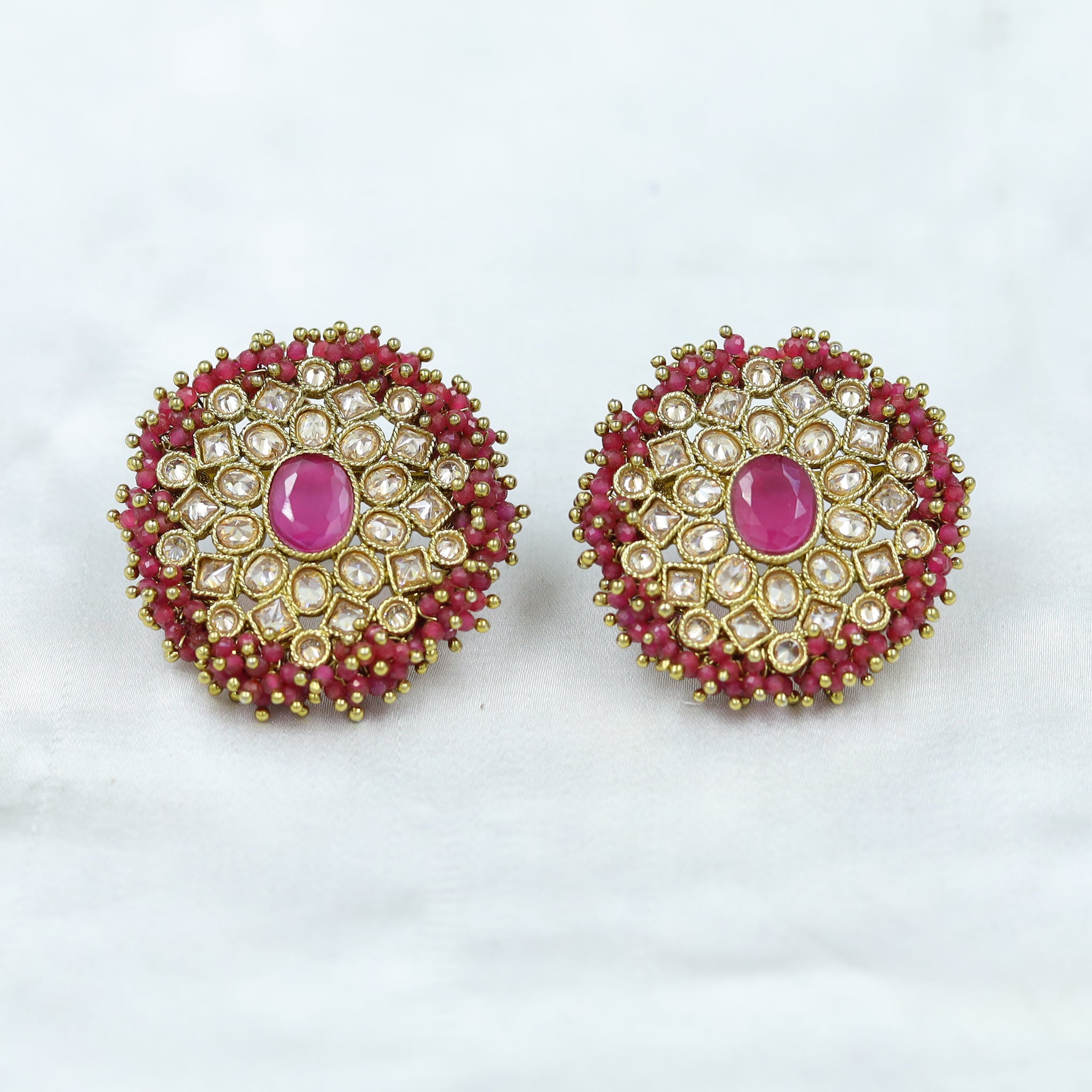 Ruby Antique Earrings 9596-4521