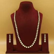 Long Neck Kundan Necklace Set 12187-28