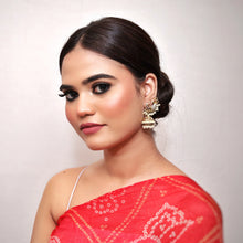 Antique Gold  Jhumki 5594-9659 - Dazzles Jewellery