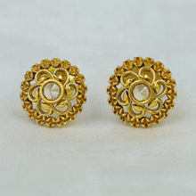 Champagne Gold Look Earring 7742-1438