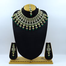 Bridal Polki Necklace Set 19289-21