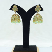 Mint Green Antique Earrings 19825-7009