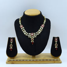 Polki Necklace Set 1005-21