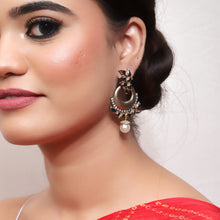 Chandbali Zircon/AD Earring 8995-100 - Dazzles Jewellery