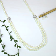 Round Neck Pearl Necklace Set 20294-31