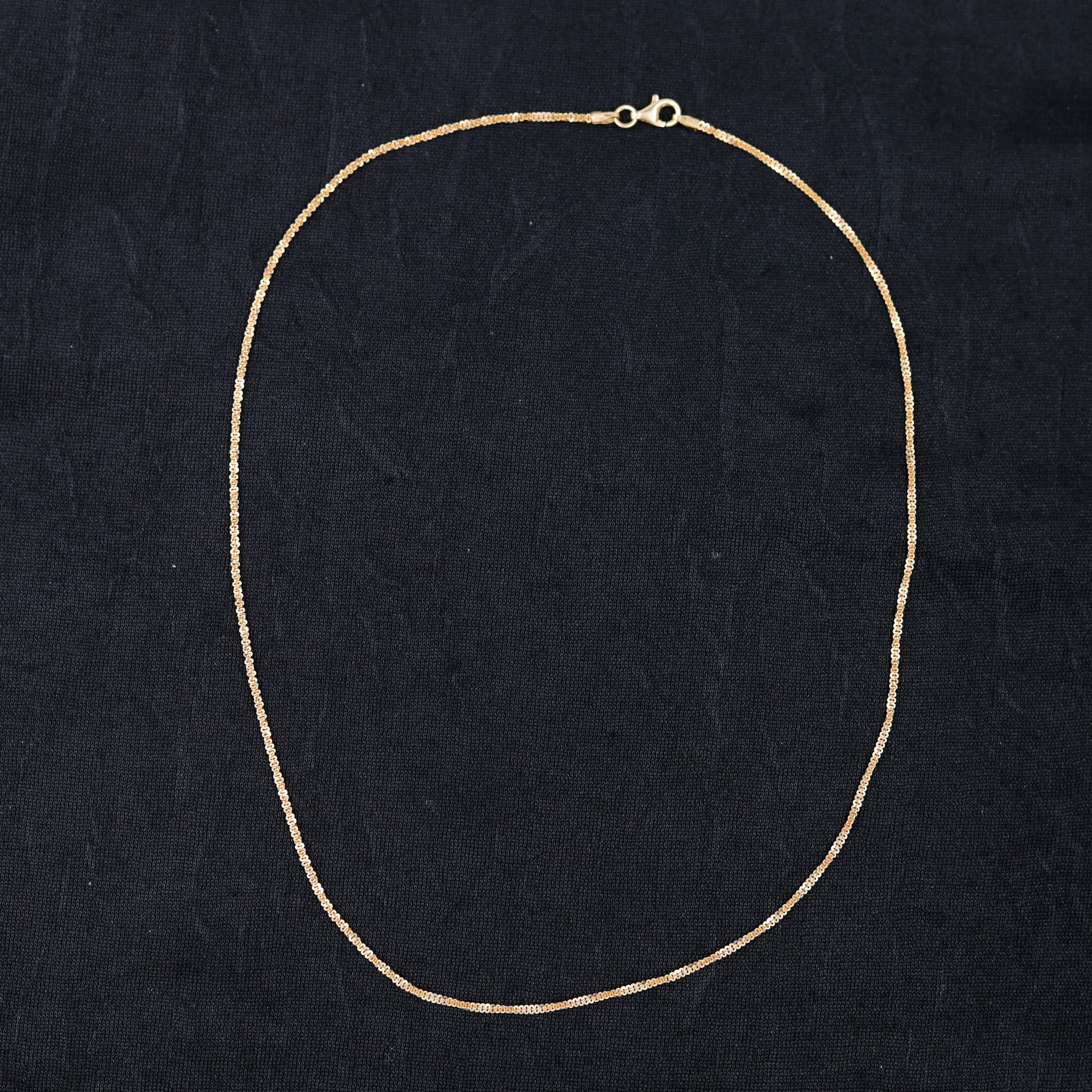 Rose Gold Plated Pure Silver Chain 14942-2084