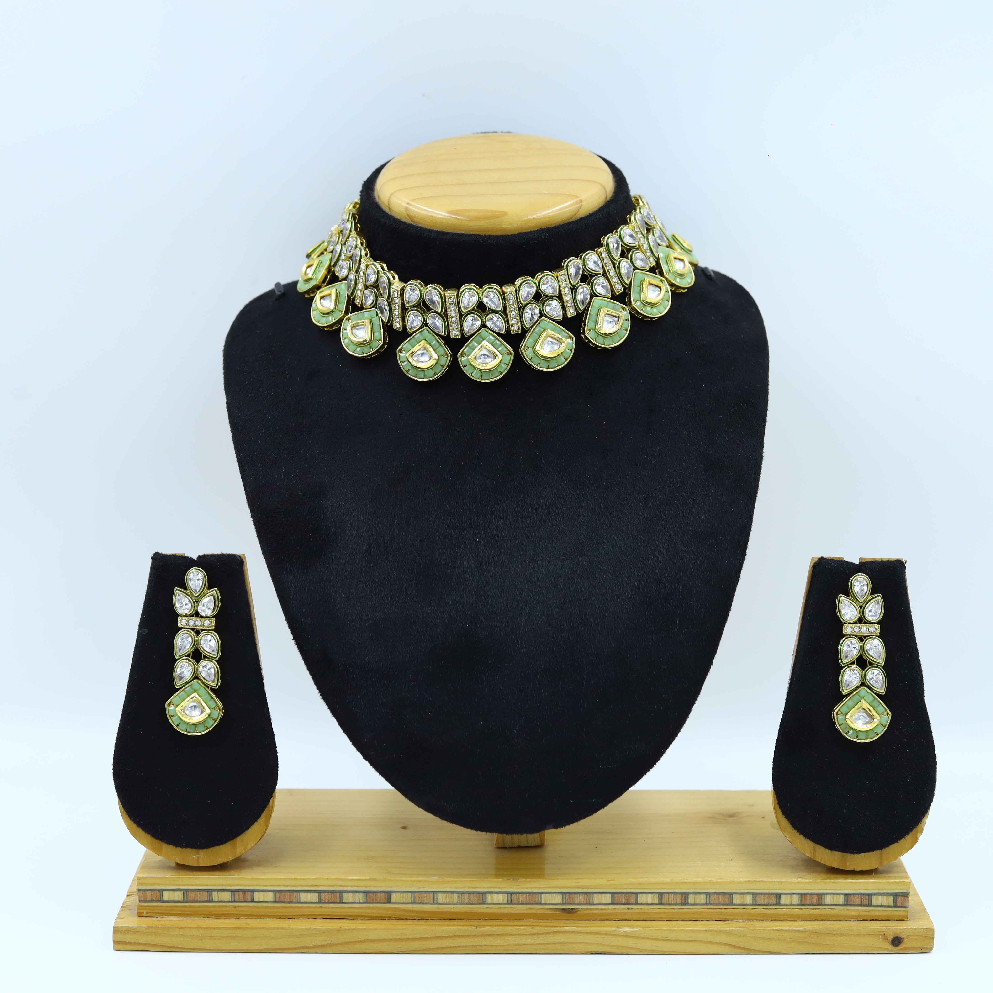 Polki Choker Set 1523-21
