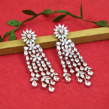 Round Neck Bridal Set Zircon/AD Necklace Set 20224-08