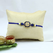 Kundan Meenakari Men's Rakhi Hand Made In India 20312-100