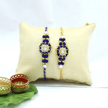 Kundan Bracelet Rakhi Set Hand Made In India 20314-100