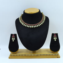 Polki Necklace Set 1505-21