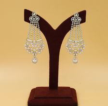 Gold Zircon/AD Earring 4595-8660