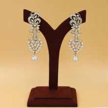 Gold Zircon/AD Earring