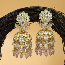 High Quality Kundan Earring 20072-7256