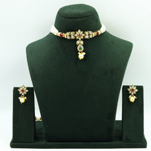 Choker Polki Necklace Set 12949-1