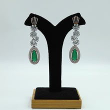 Green Zircon/AD Earring 9225-3867