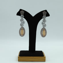 Orange Zircon/AD Earring 9225-3869
