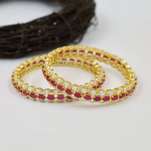 Ruby Bangles/   Kada 11119-7053