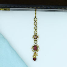 Ruby Maang Tikka 7185-0335
