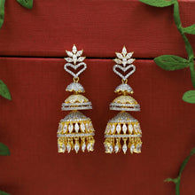 Jhumki Zircon/AD Earring 20139-08