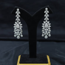 Round Neck Zircon/AD Necklace Set 10775-69