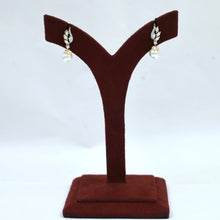 Light Pearl Zircon/AD Earring 20122-08