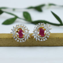 Tops/Studs Zircon/AD Earring 20129-08