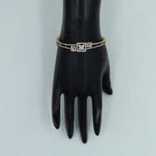 Openable Zircon/AD Bracelet 3249-11