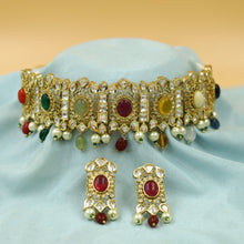 Choker Kundan Necklace Set 5235-34