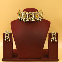 Choker Kundan Necklace Set 5235-34
