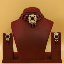 Choker Kundan Necklace Set 15497-42
