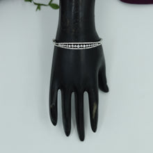 Openable Zircon/AD Bracelet 3234-11