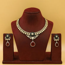 Round Neck Kundan Necklace Set 20504-68