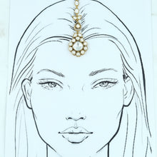 Sabyasachi Inspired Moissanite Kundan Maang Tikka 16654-87