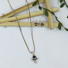 Light Zircon/AD Pendant Set 20144-08