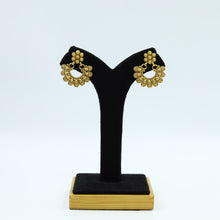 Round Neck Gold Look Necklace Set 7163-33