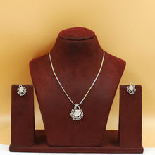 Light Zircon/AD Pendant Set 20155-08